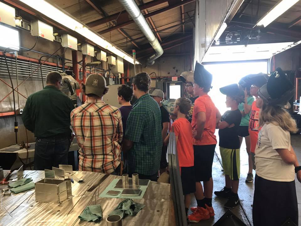 Touring AGCO’s Beloit facility was one of the many experiences that participants had during the Career Exploration and Leadership Program in June.